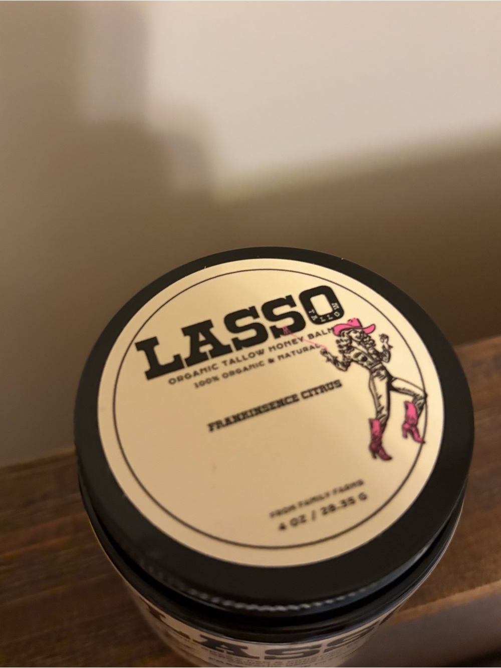 NEW LASSO Frankincense Citrus Beef Tallow Manuka Honey Balm Moisturizer - Picture 3 of 7